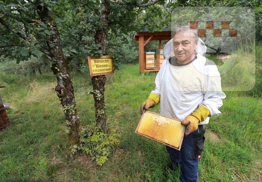 Schmißberger Honigernte August 2021